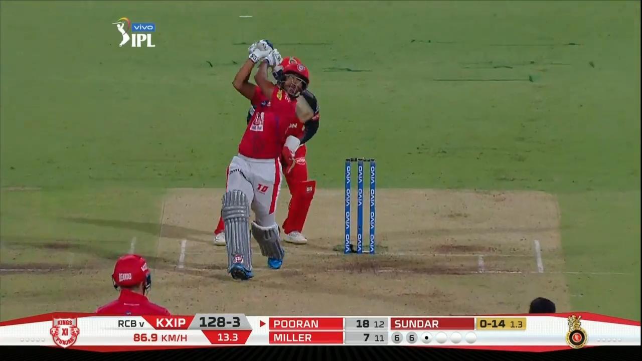 M42: RCB vs KXIP – Nicholas Pooran Six