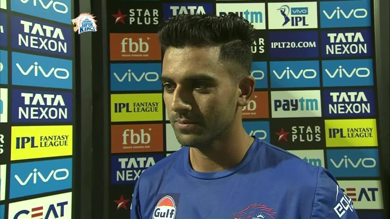 M05: CSK vs KKR – Deepak Chahar Interview