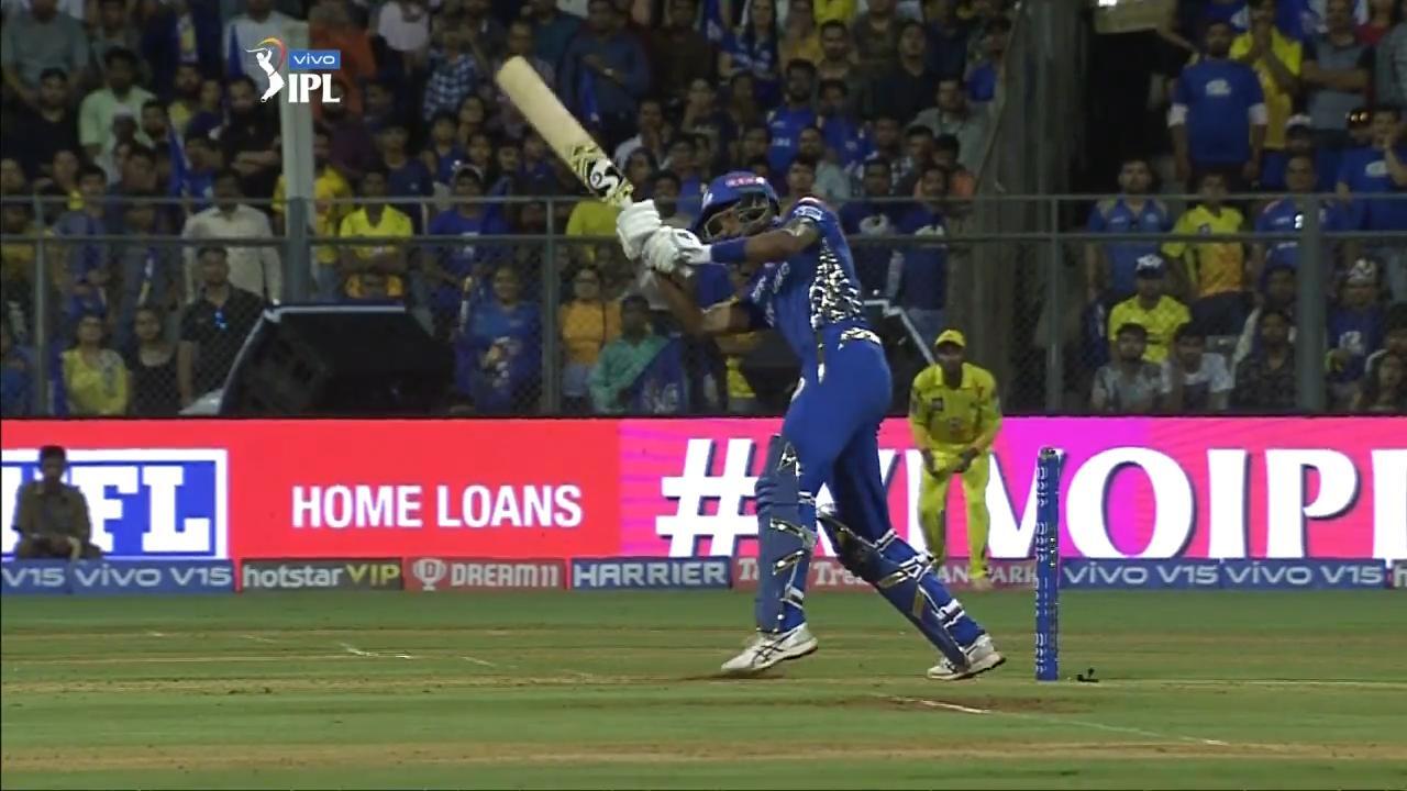 Pandya pulls off MSD's helicopter shot background