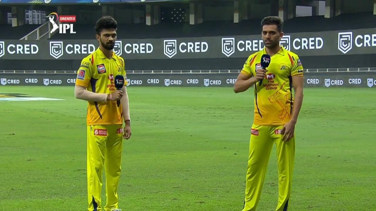 Chahar interviews CSK's young star Ruturaj