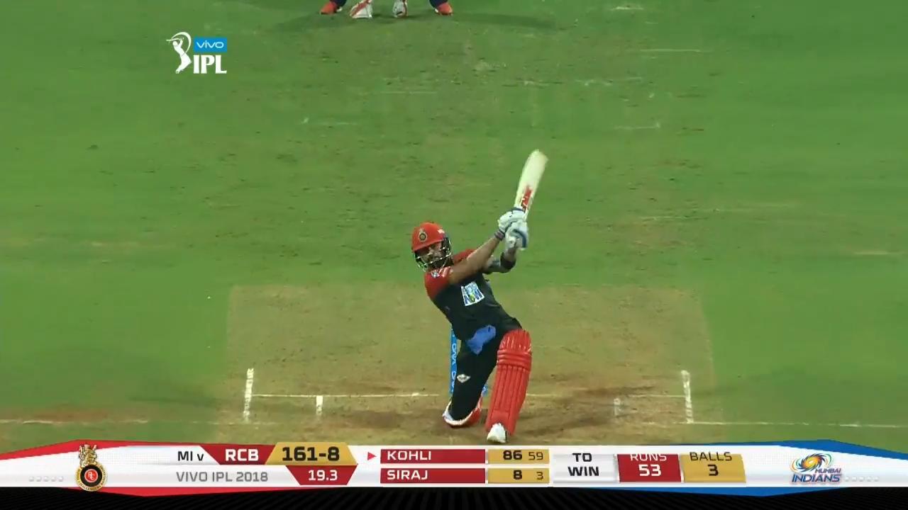 M14: MI vs RCB – Virat Kohli Six background