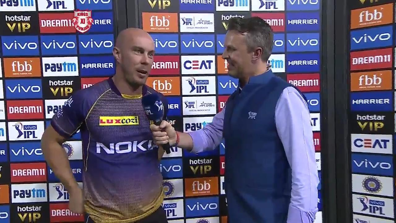 M52: KXIP vs KKR – Chris Lynn Interview