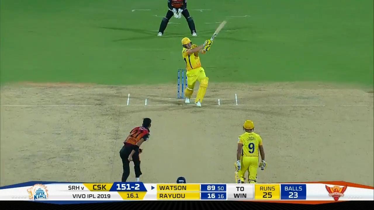 M41: CSK vs SRH – Shane Watson Six