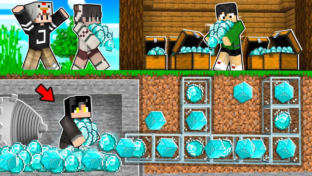 I Pranked my FRIENDS to Be RICH in MINECRAFT