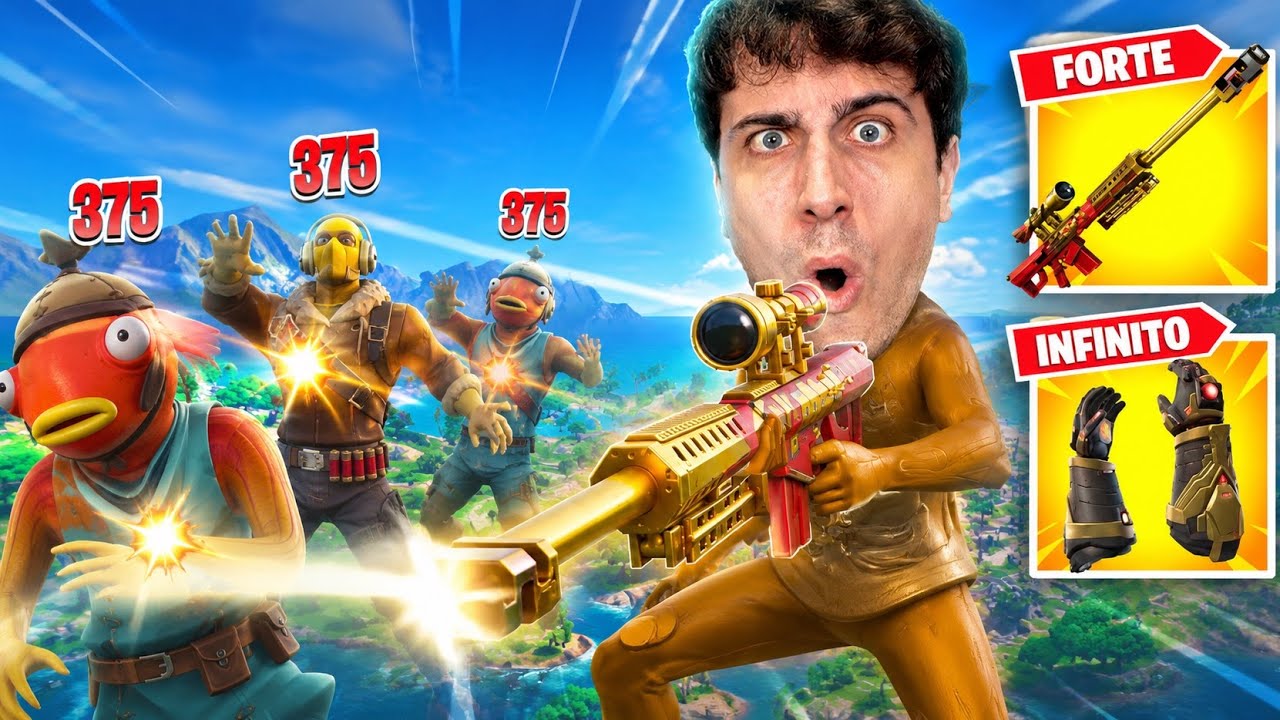 GUANTI MITICI di FONDAZIONE e CECCHINO BOOM allo Start di OGNI Game! Fortnite ITA