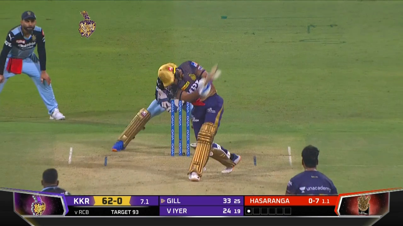 M31: KKR vs RCB – Shubman Gill Six