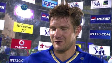 M36: RR vs SRH – Shane Watson Interview