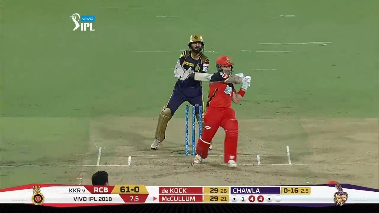 M29: RCB vs KKR – Brendon McCullum Six