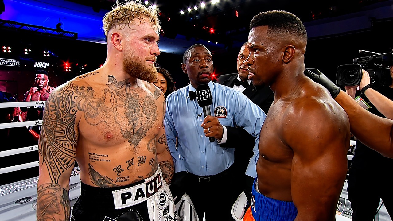 Jake Paul (USA) vs Andre August (USA) | KNOCKOUT, BOXING fight, HD