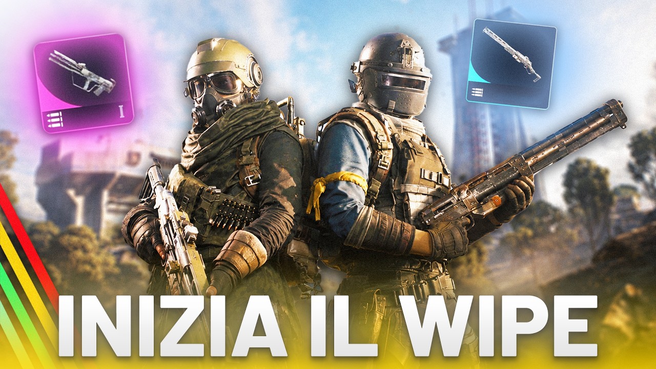 INIZIAMO IL WIPE DI ARC RAIDERS COL BOTTO!