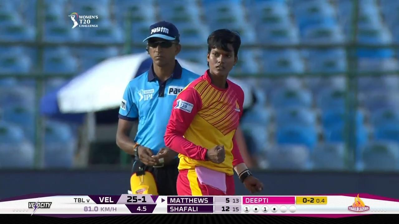 Deepti Sharma's late strikes of 4/14