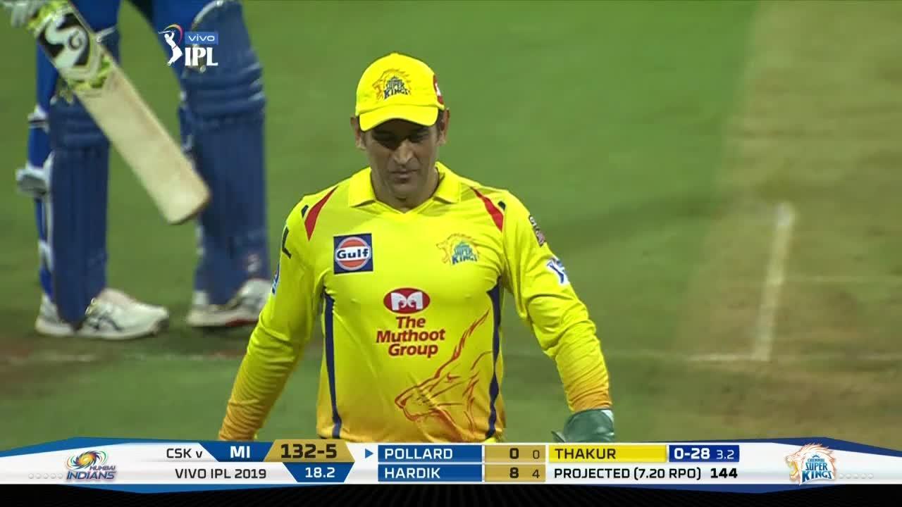 Watch out Pandya, Dhoni on the prowl
