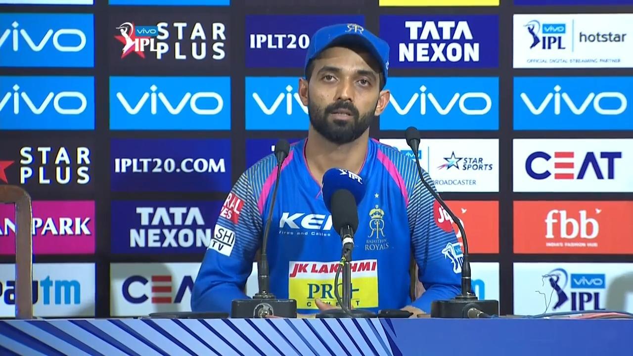 M49: KKR vs RR – Press Conference – Ajinkya Rahane