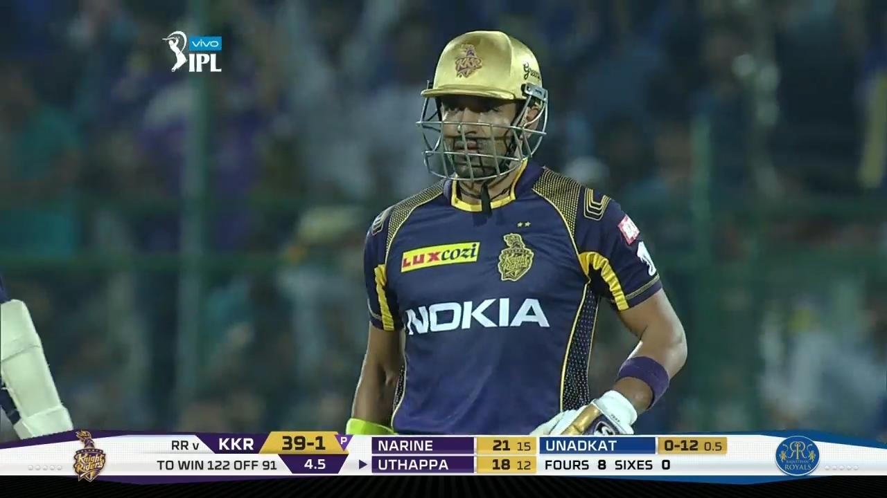 Robin Uthappa's calm and composed 48