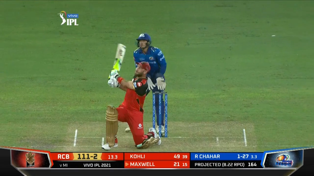 M39: RCB vs MI – Glenn Maxwell Six
