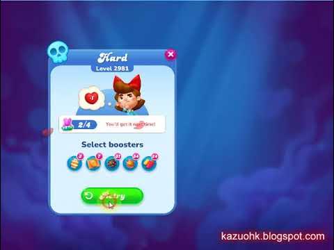 Candy Crush Jelly Saga Level 2981 ✔ No boosters ✔ Walkthrough Gameplay