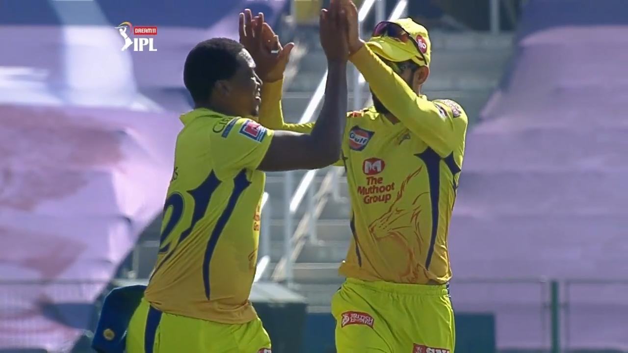 M53: CSK vs KXIP – Fall of Wickets background
