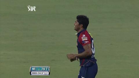 Match 19 DD vs MI – McKay's Wicket