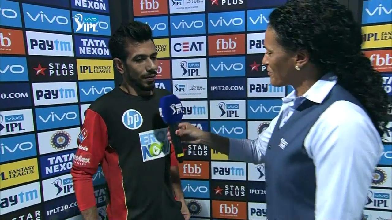 M31: RCB vs MI – Yuzvendra Chahal Interview
