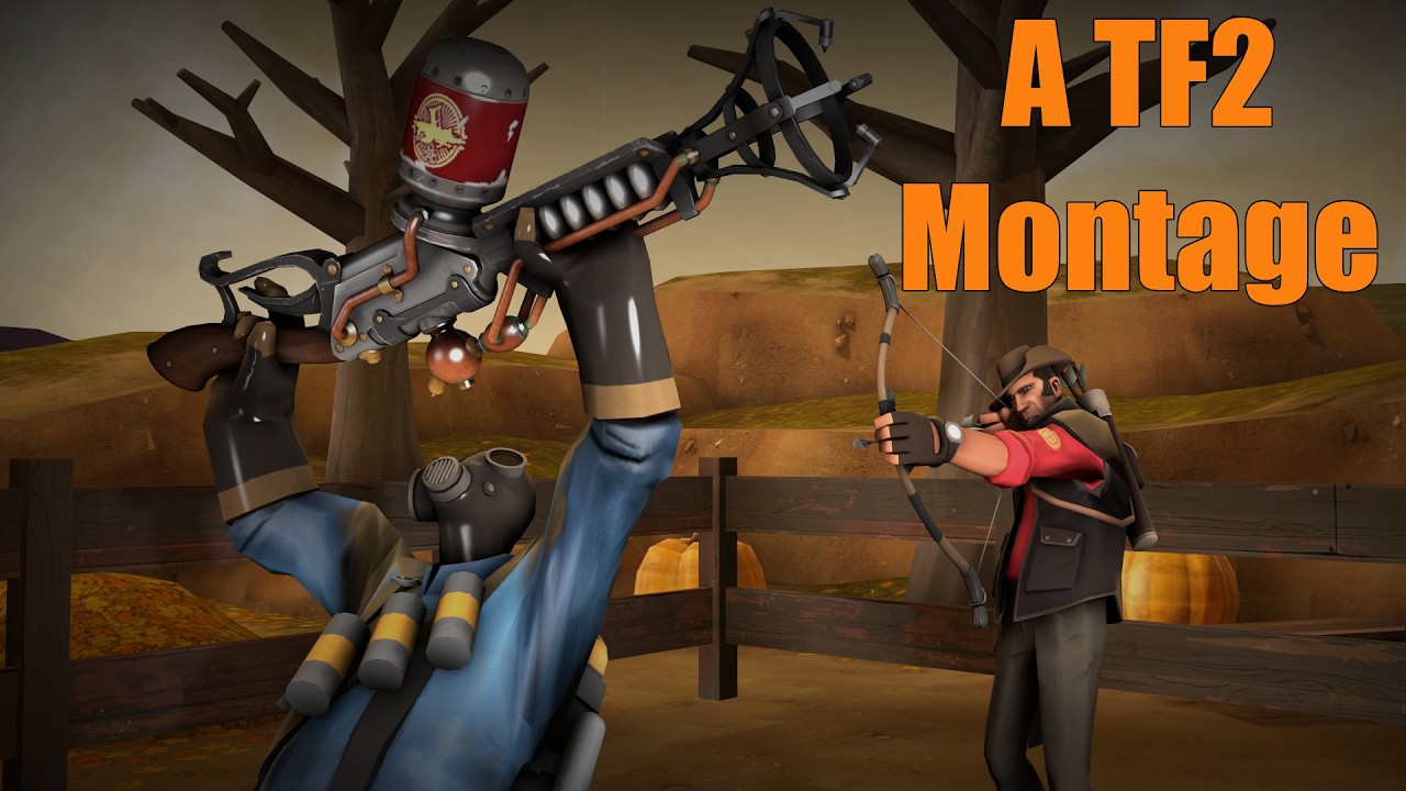 Harvesting heads on Harvest | TF2 Sniper Montage