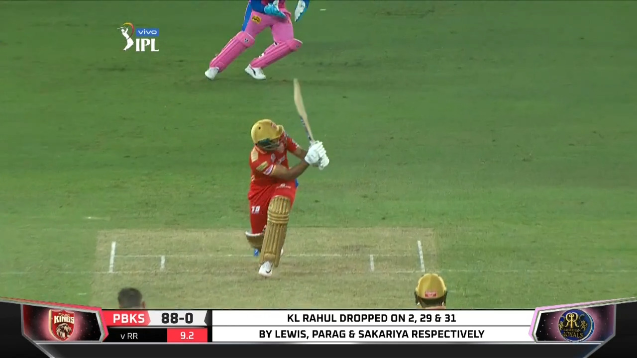 M32: PBKS vs RR – Mayank Agarwal Six background
