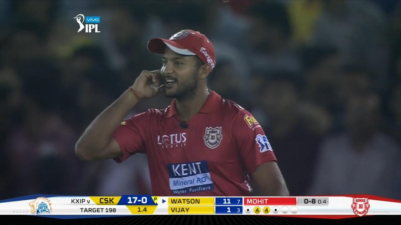 M12: KXIP vs CSK – Player Mic'd Up – Mayank Agarwal background