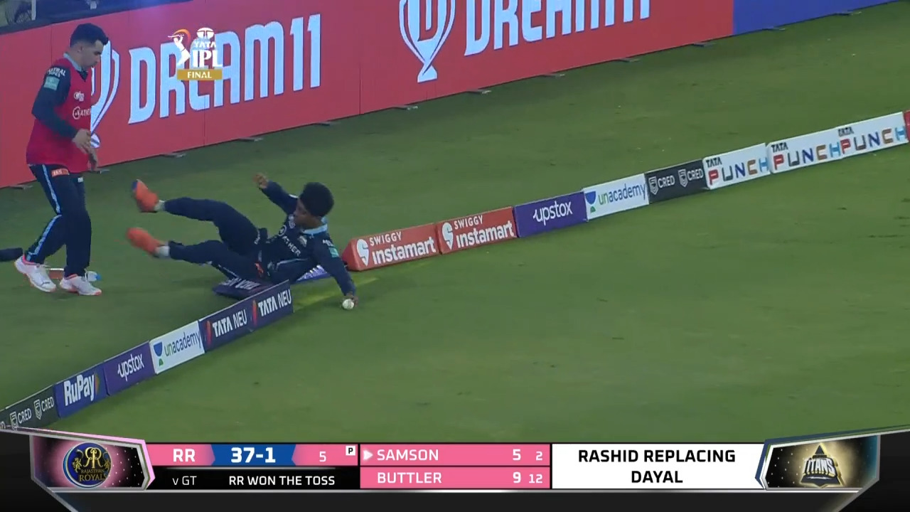Fumbling Sai Kishore concedes four runs