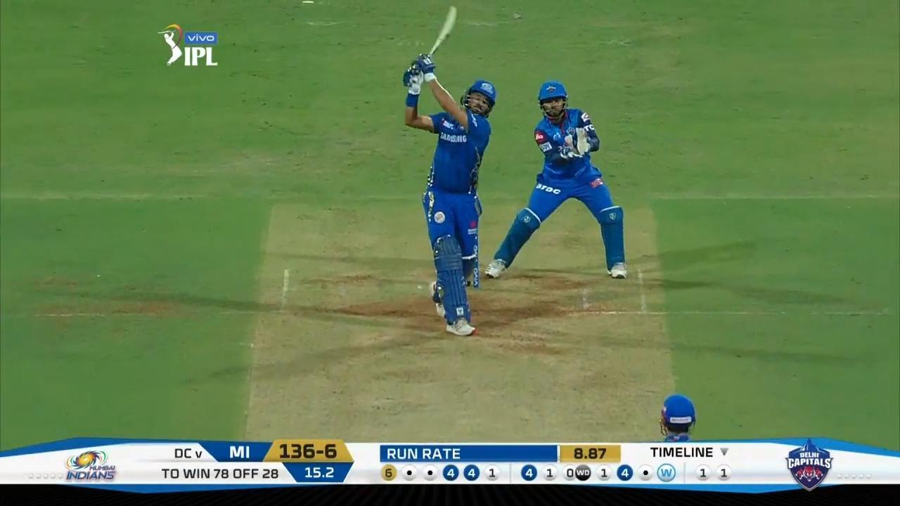 M03: MI vs DC – Yuvraj Singh Six