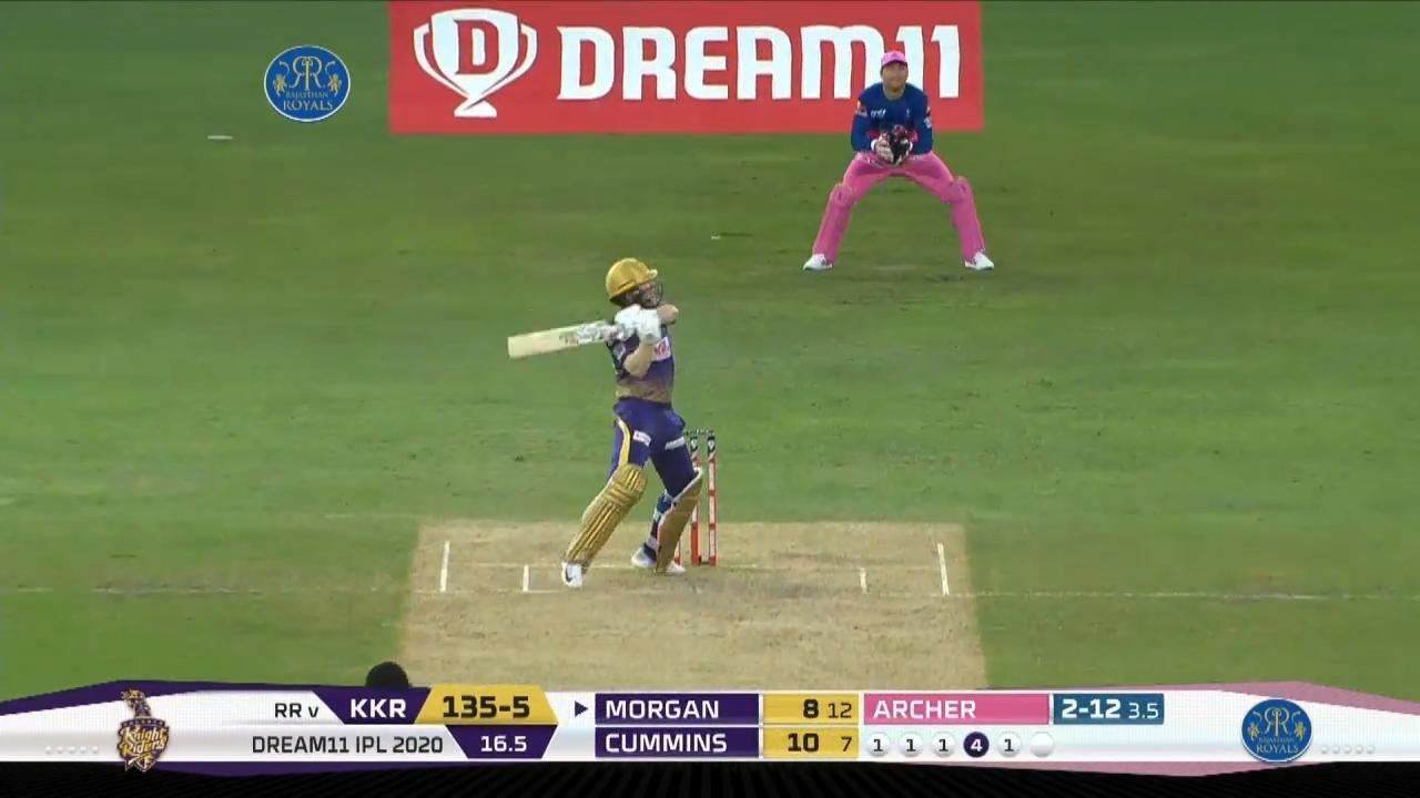 M12: RR vs KKR – Eoin Morgan Six