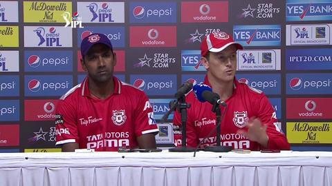 M09: KXIP vs SRH - L Balaji & G Bailey Press Conference