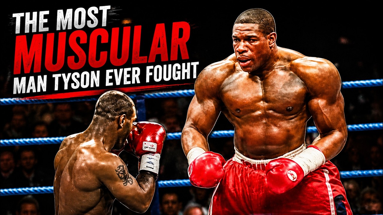 When Tyson Faced the Most Muscular Heavyweight background