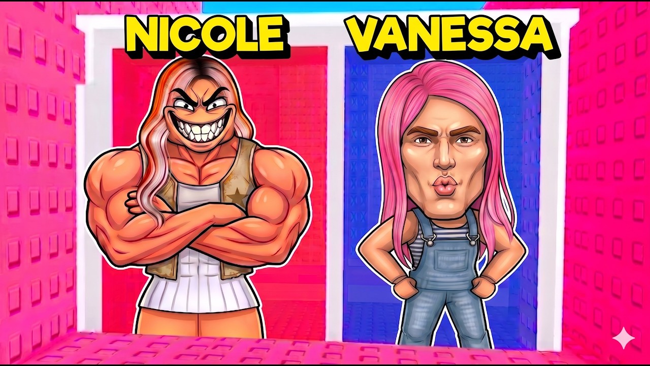 NOS TRANSFORMAMOS EM MENINOS MOGGERS NA TORRE TROLL NO ROBLOX