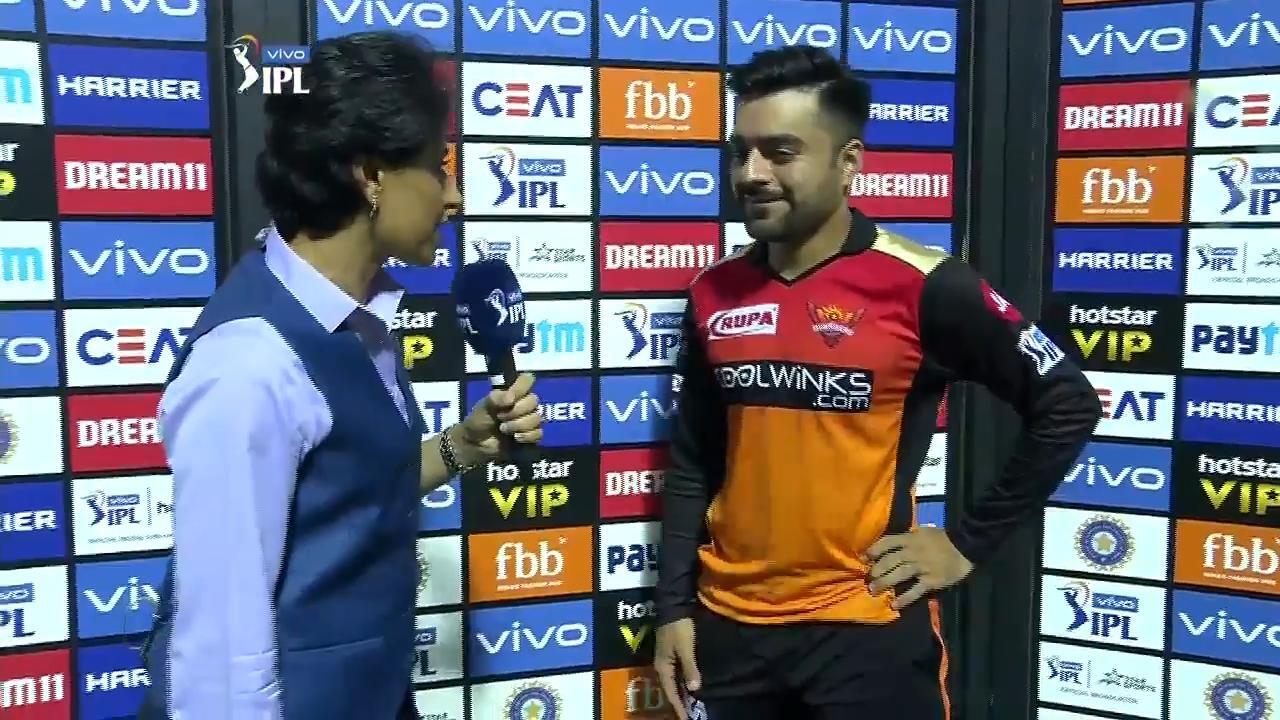 M16: DC vs SRH – Rashid Khan Interview