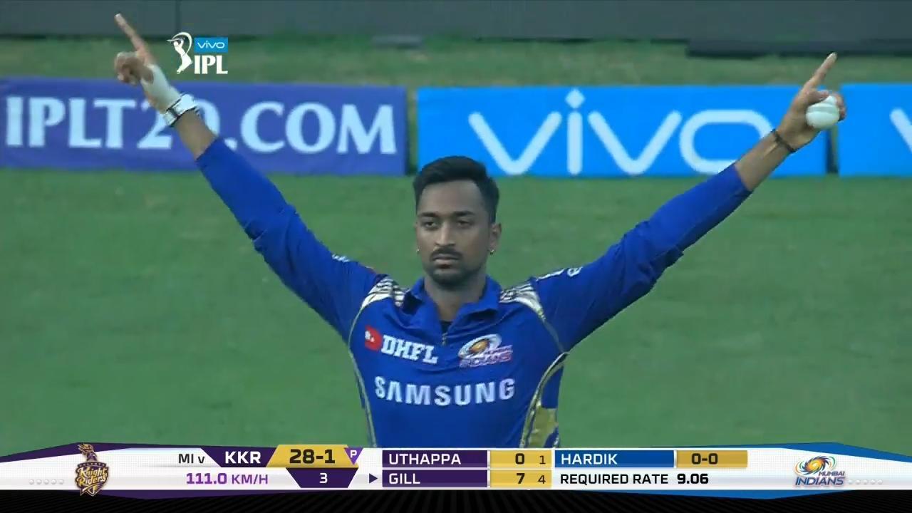 M37: MI vs KKR – Fall of Wickets
