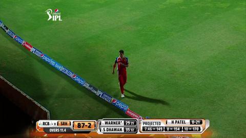 M24: RCB vs SRH– David Warner 61
