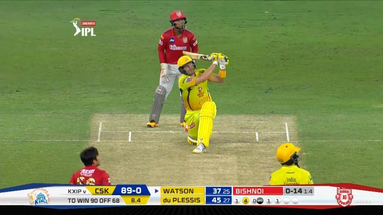 Watson's 101-metre SIX