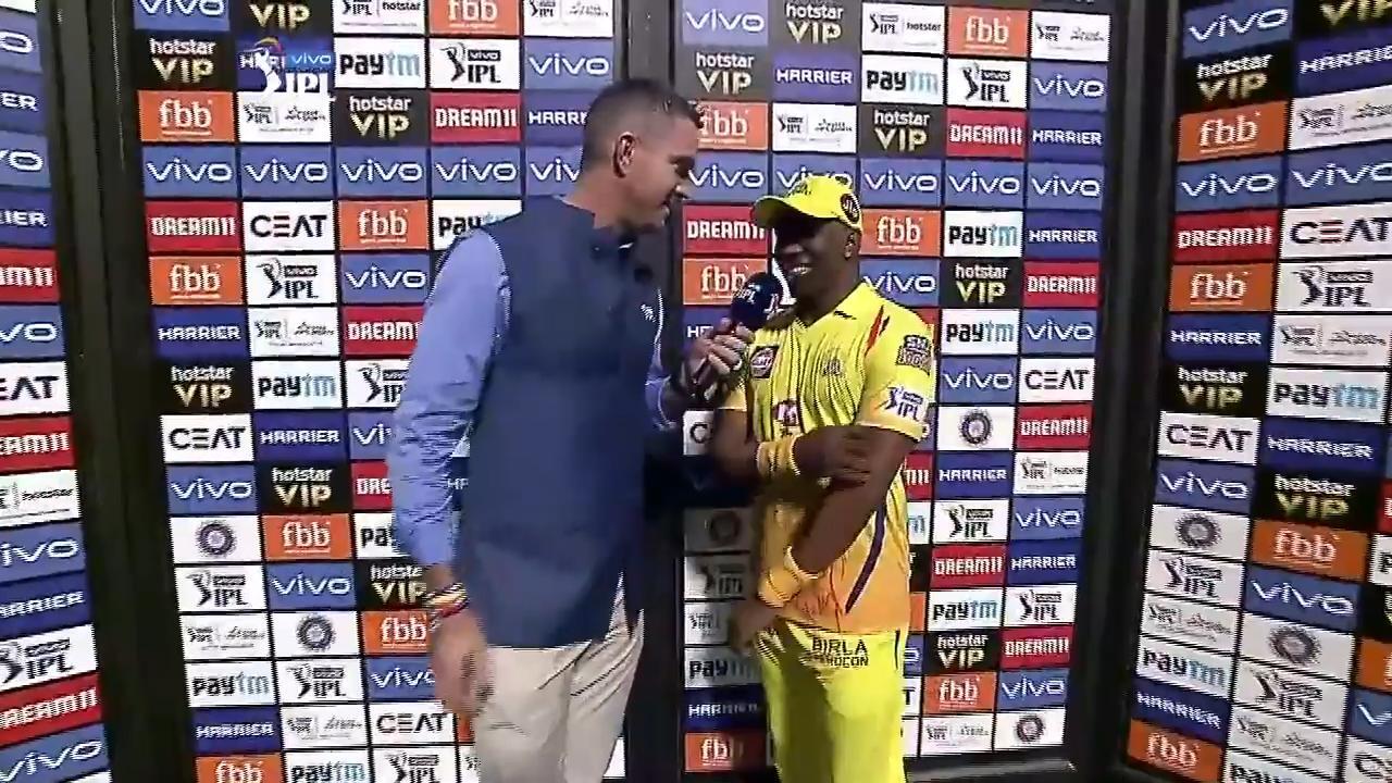 M05: DC vs CSK – Dwayne Bravo Interview