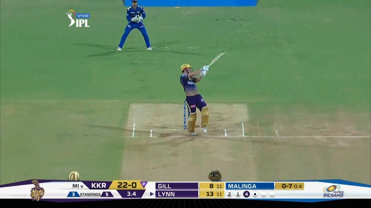 M56: MI vs KKR – Chris Lynn Six