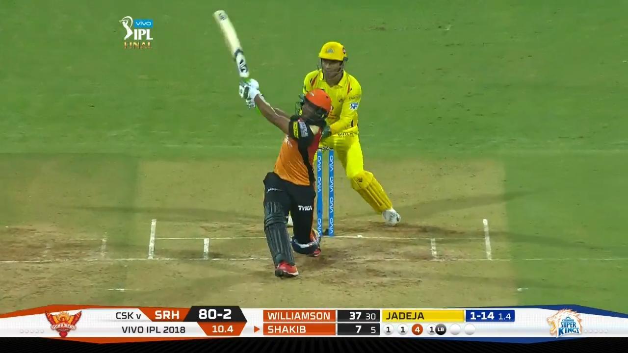 Final: CSK vs SRH – Shakib Al Hasan Six