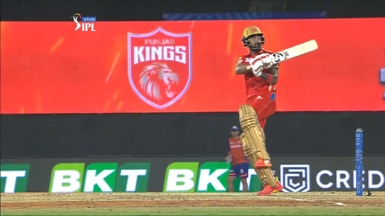 M17: PBKS vs MI – KL Rahul Six