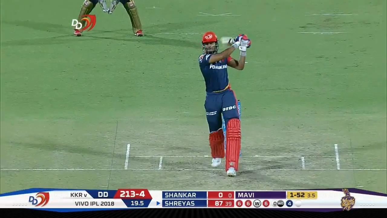 M26: DD vs KKR – Shreyas Iyer Six