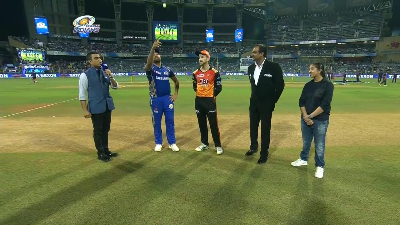 M23: MI vs SRH – Toss
