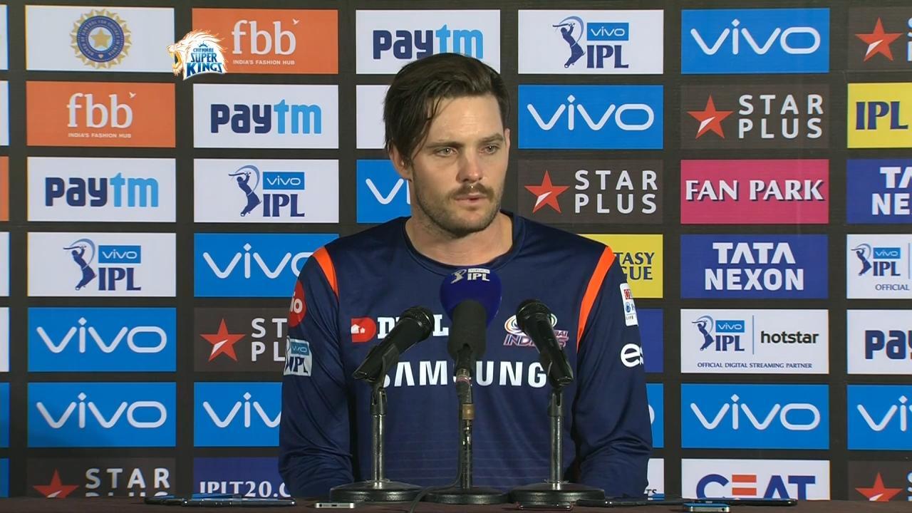 M27: CSK vs MI – Press Conference – Mitchell McClenaghan background