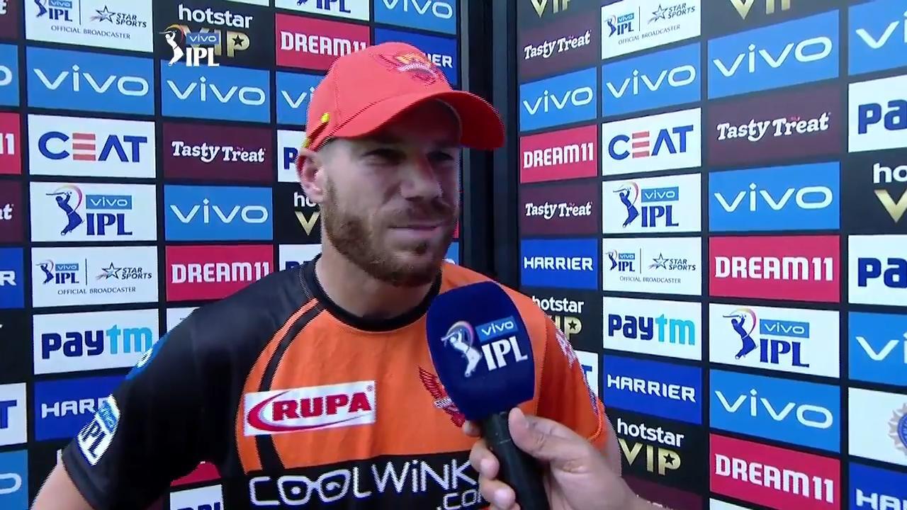 M38: SRH vs KKR – David Warner Interview