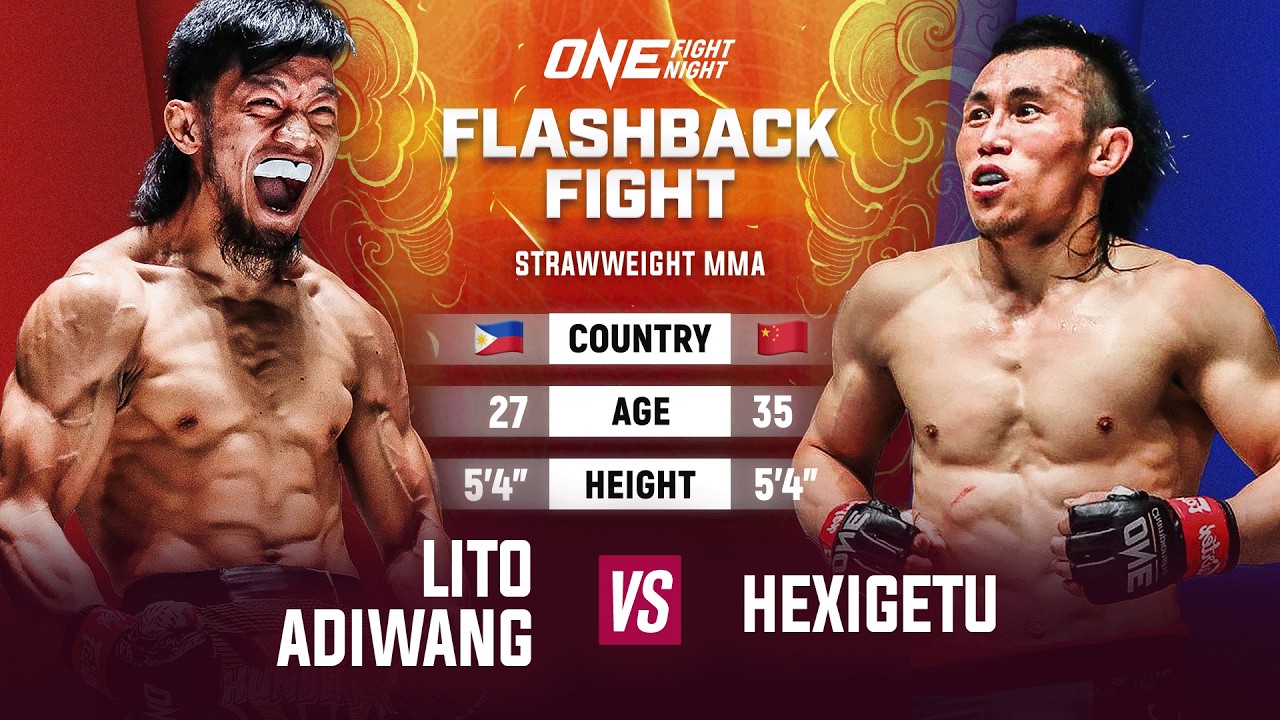 The CHAOS Never Stopped ๐ฅ๐ฎโ๐จ Lito Adiwang vs. Hexigetu | MMA Full Fight background