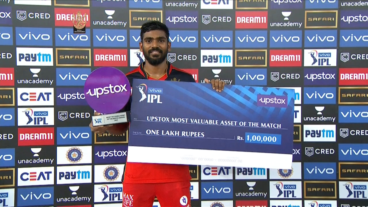 M56: RCB vs DC – Upstox most valuable Asset of the match – K.S Bharat