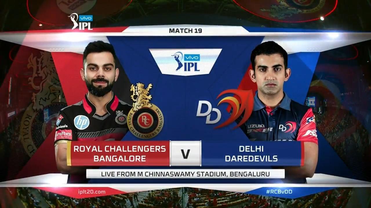 IPL 2018 M19: RCB vs DD – Match Highlights