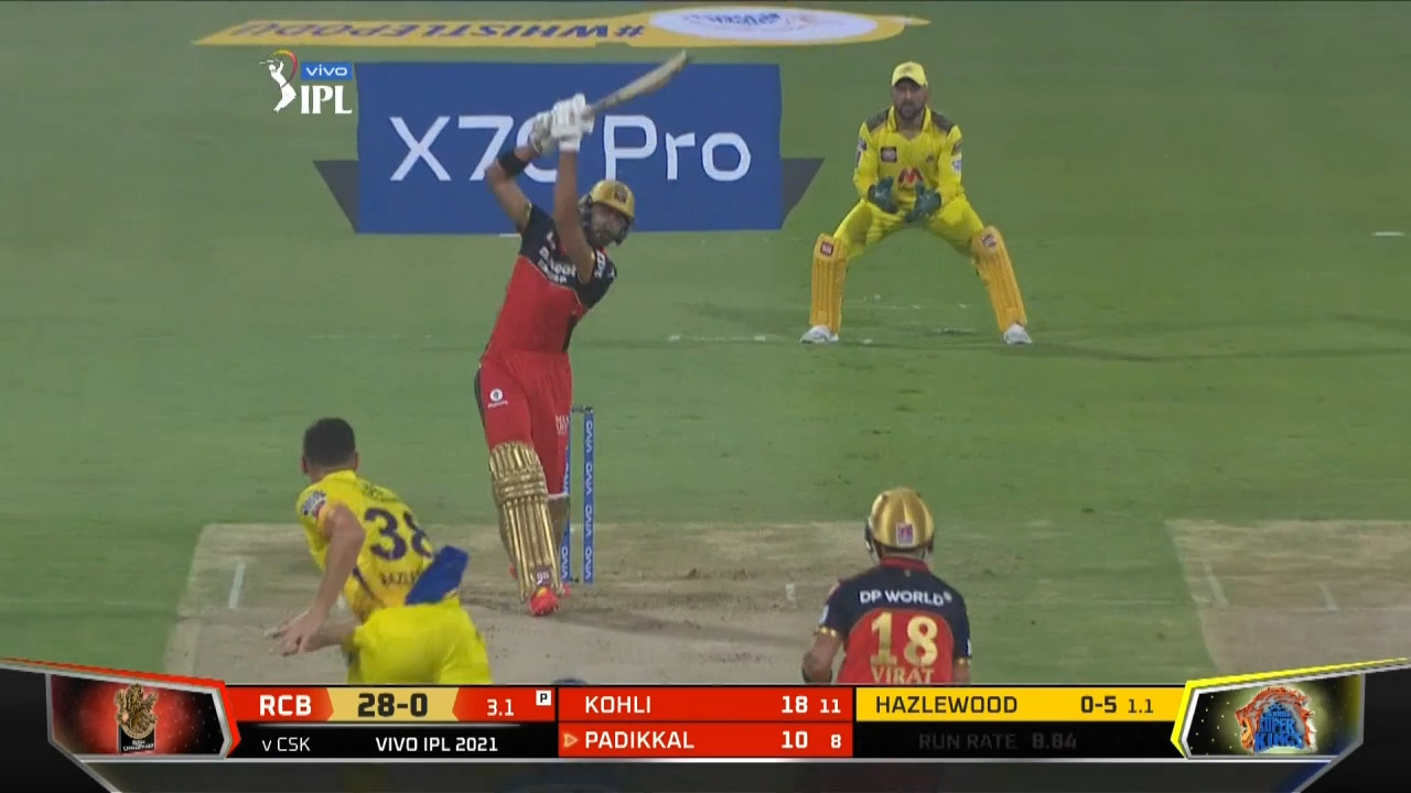 M35: RCB vs CSK – Devdutt Padikkal Six