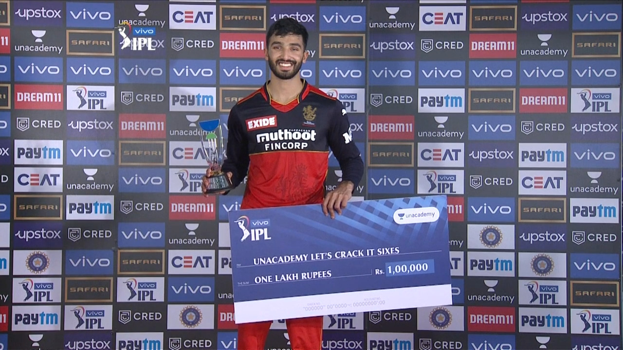 M35: RCB vs CSK – Unacademy Lets Crack It Sixes of the Match – Devdutt Padikkal