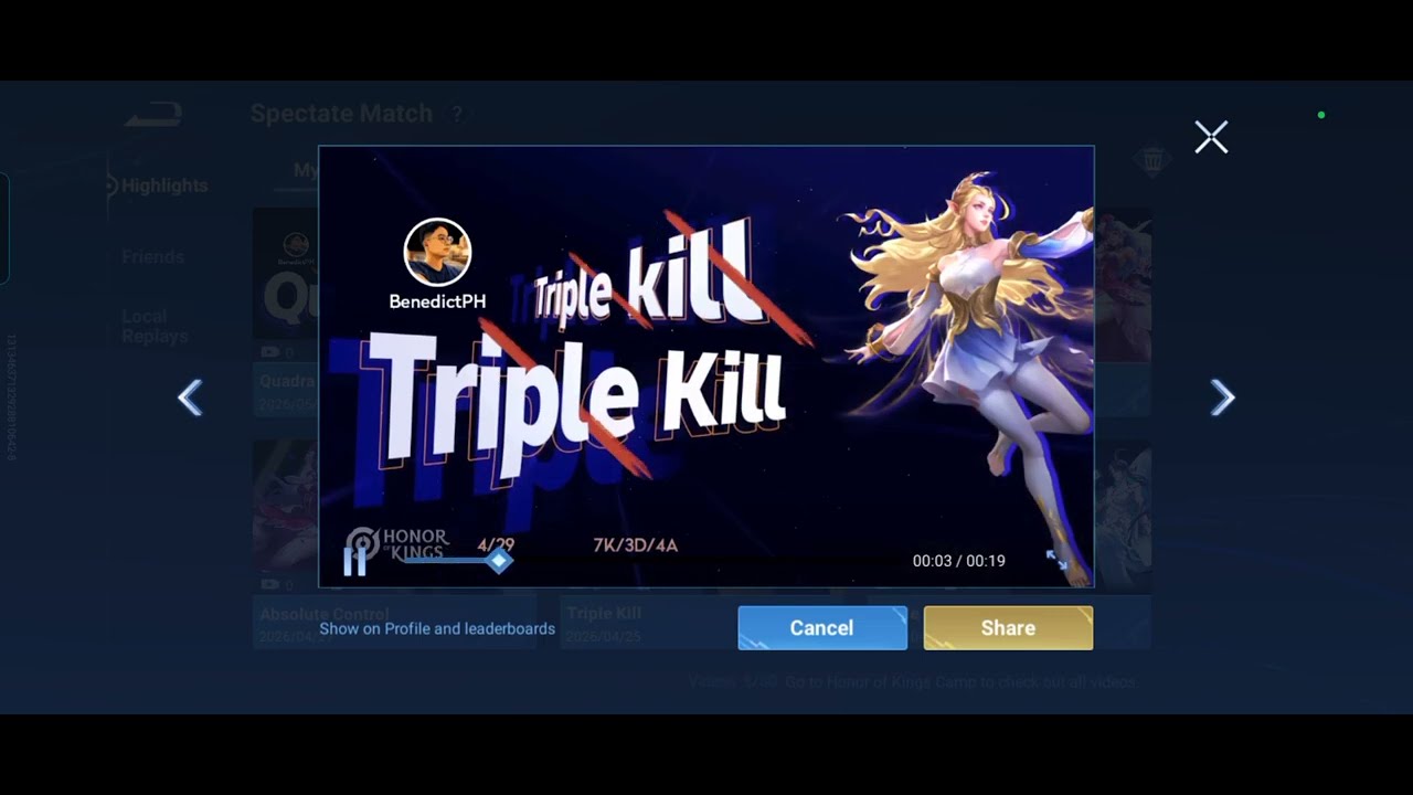 HoK Highlights gamit ang Main Account ko. | #KBGamingPH #moba #HonorofKings